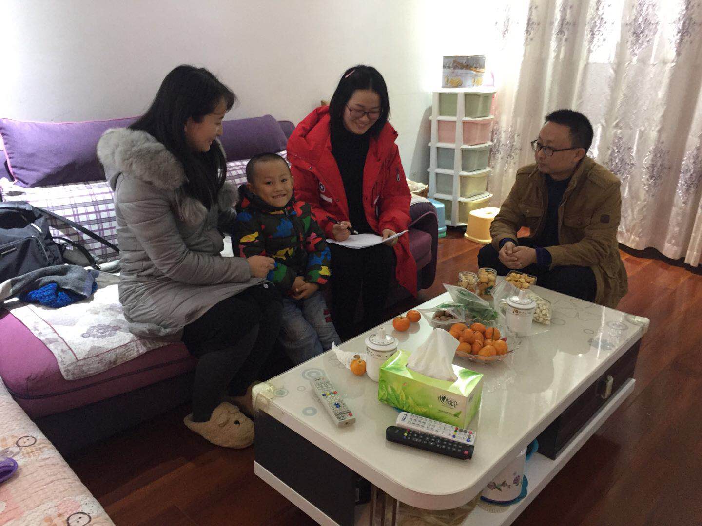 合肥市长江路幼儿园--爱传万家,家访走进你我心